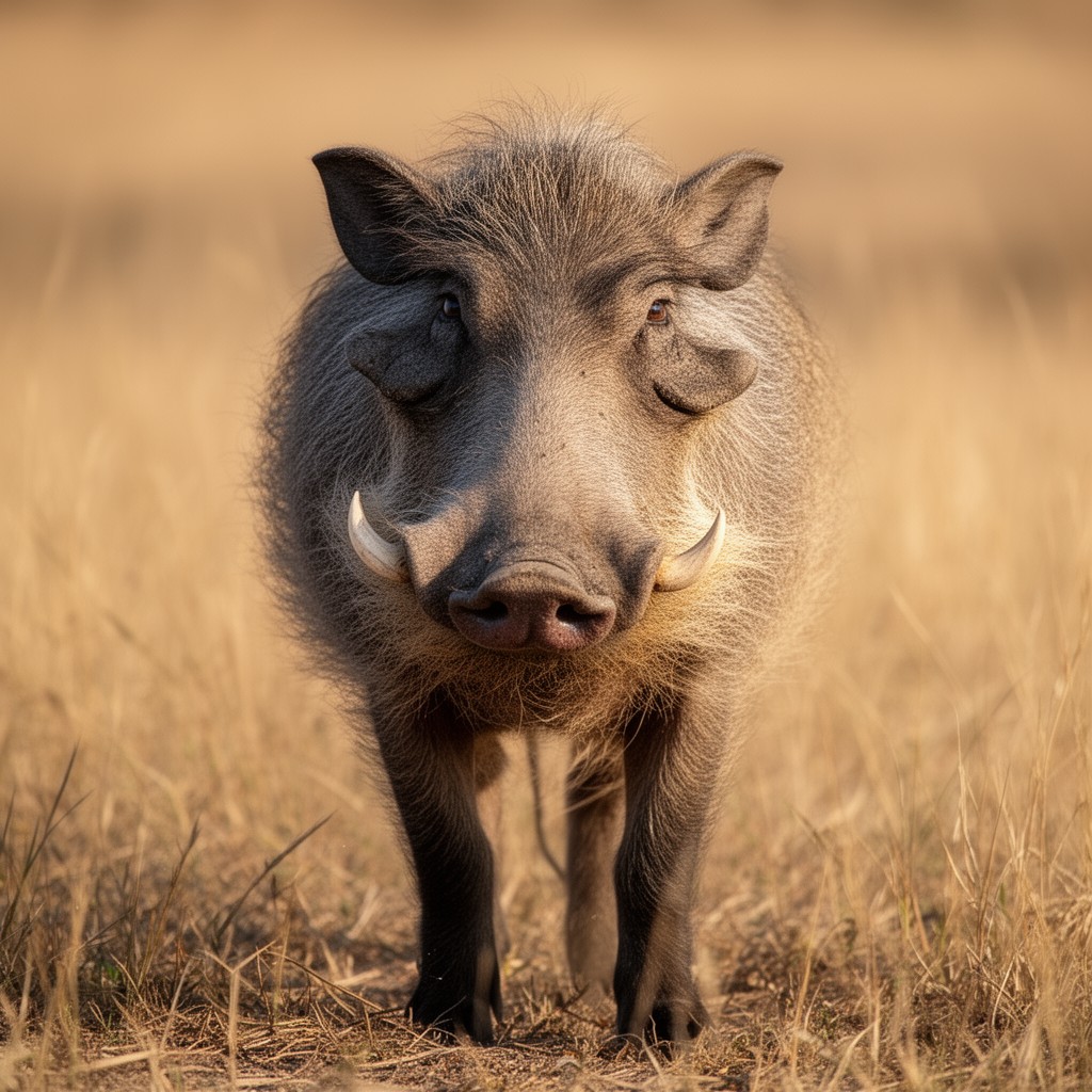 AI-generated illustration of Phacochoerus africanus