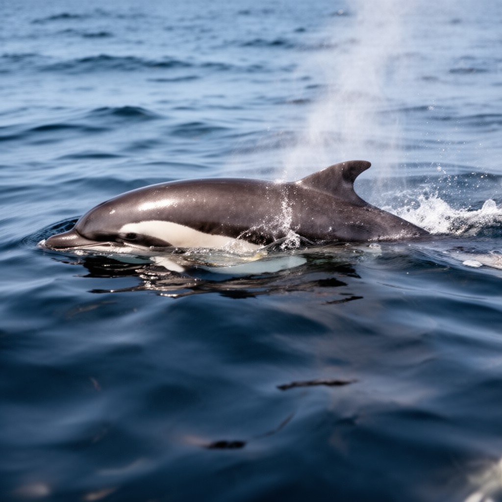 AI-generated illustration of Cetacea