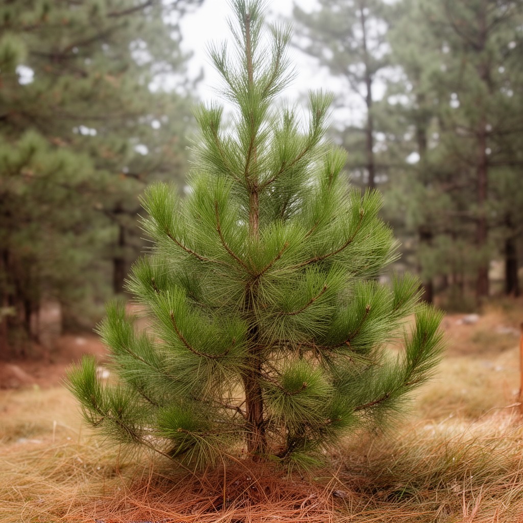 AI-generated illustration of Pinus