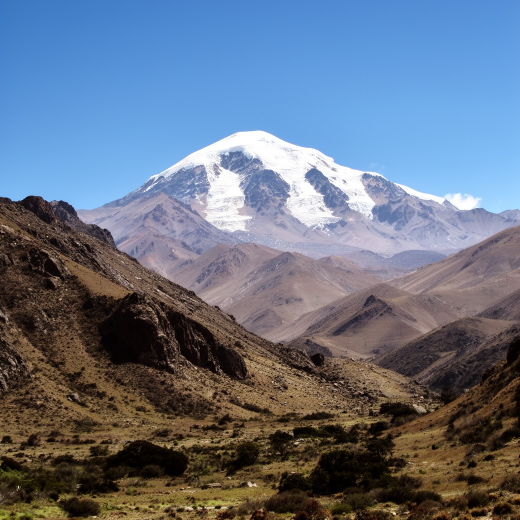 AI-generated illustration of Aconcagua Provincial Park