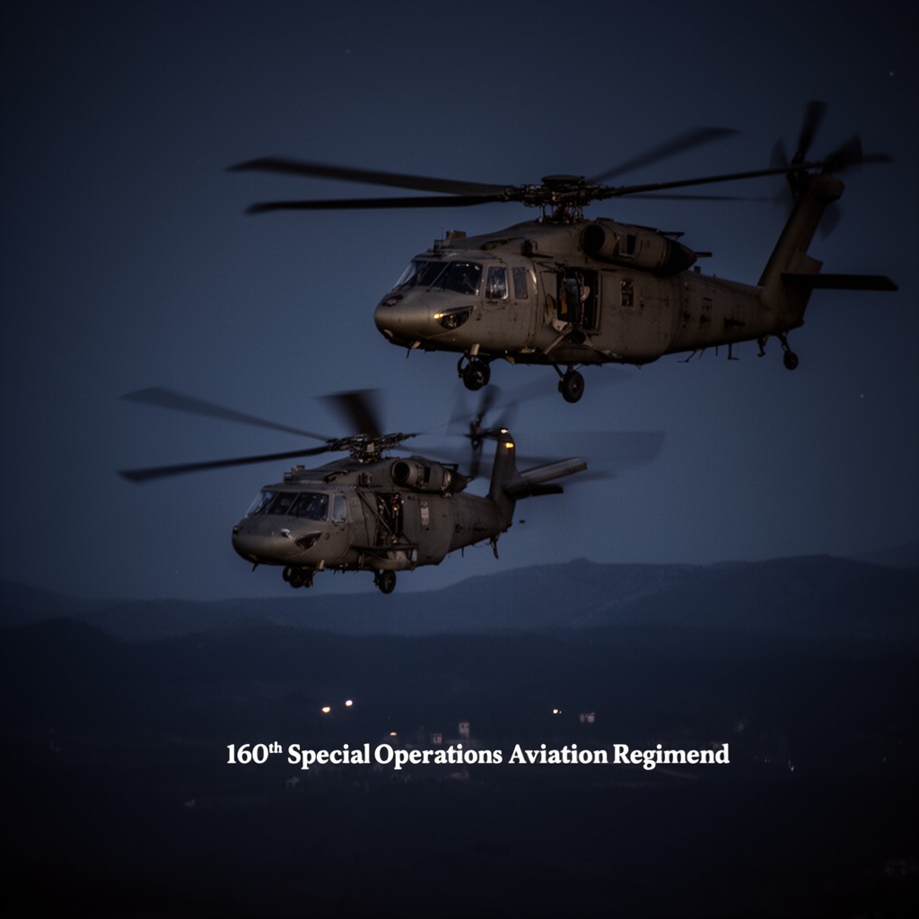 AI-generated illustration of 160th Special Operations Aviation Regiment