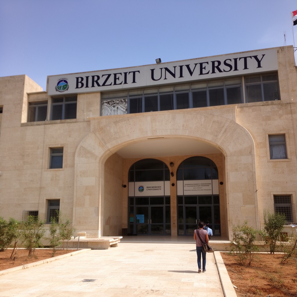 AI-generated illustration of Birzeit University