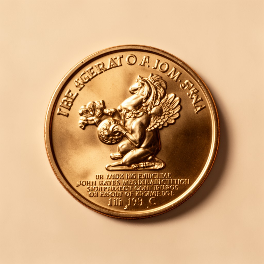 AI-generated illustration of John Bates Clark Medal