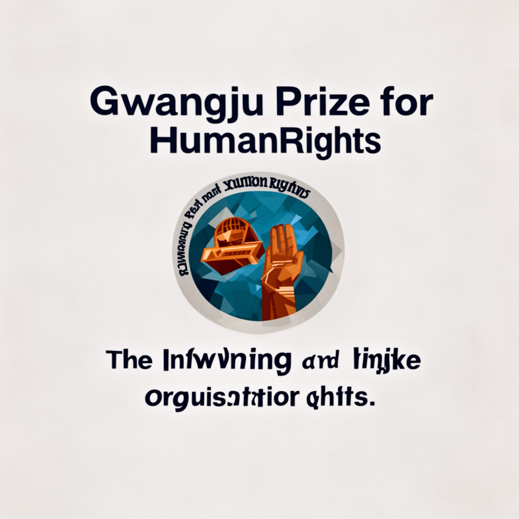 AI-generated illustration of Gwangju Prize for Human Rights