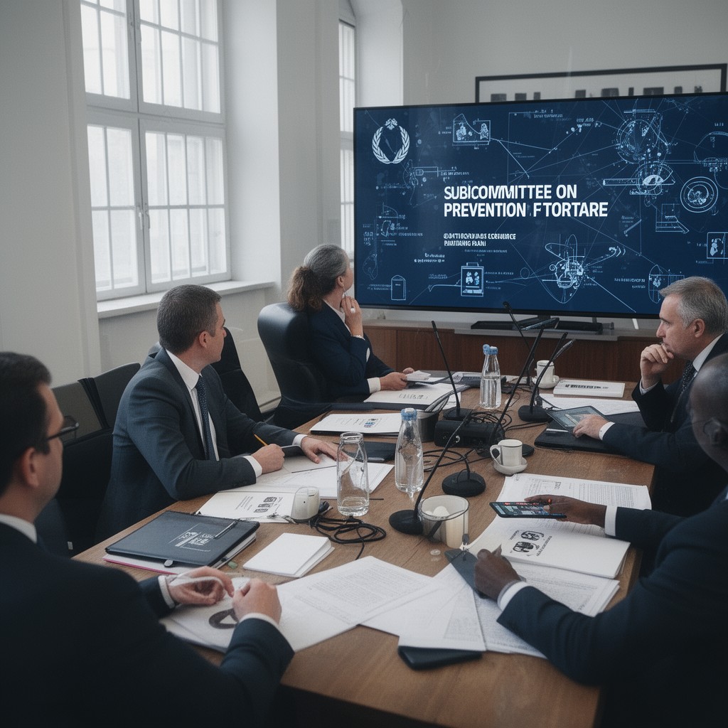 AI-generated illustration of Subcommittee on Prevention of Torture