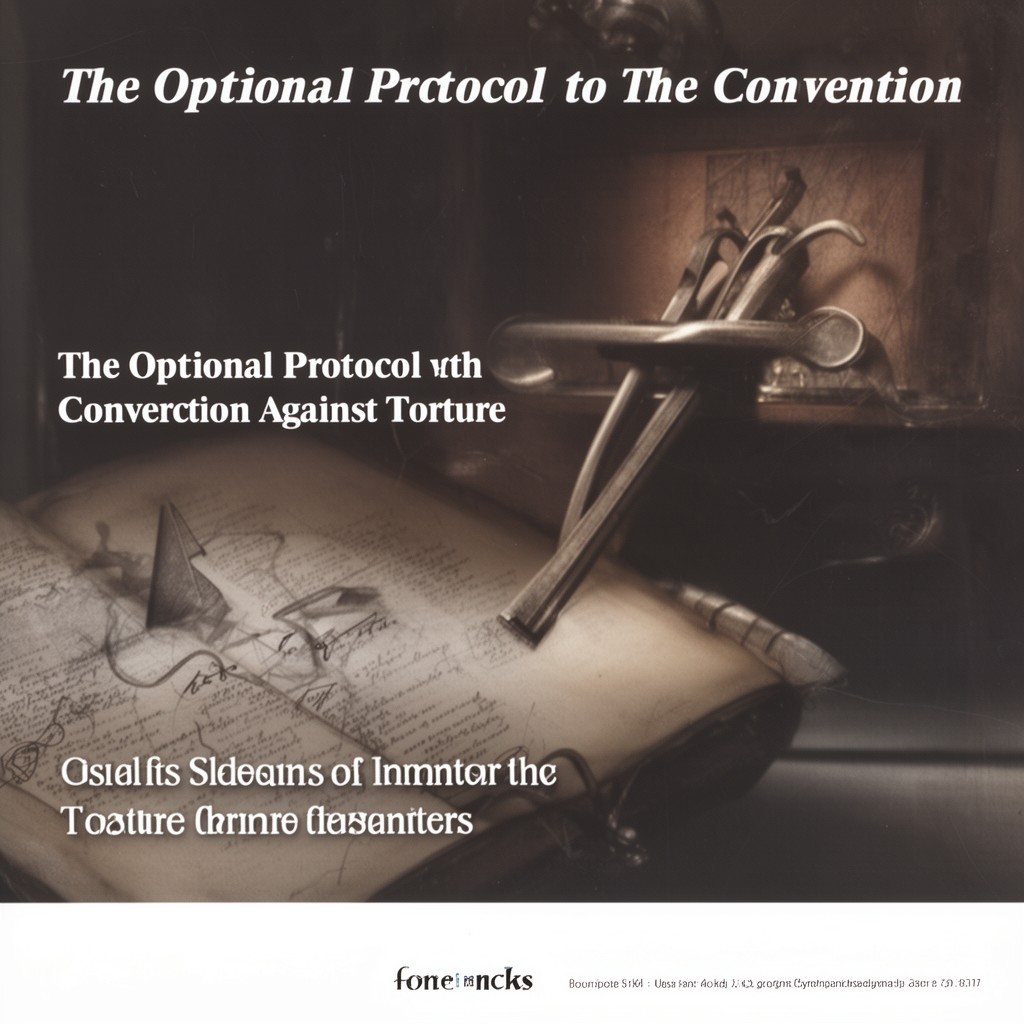 AI-generated illustration of Optional Protocol to the Convention against Torture