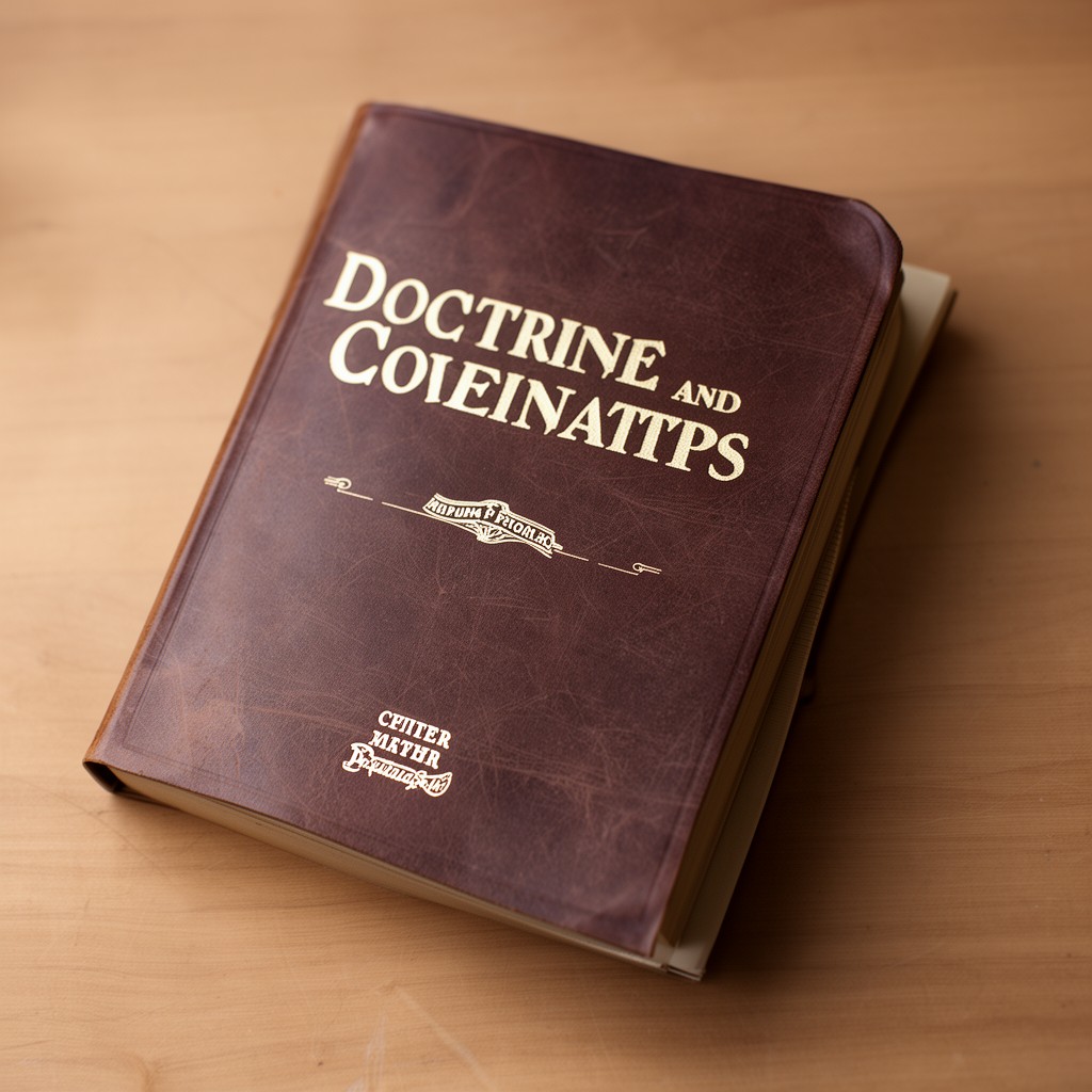 AI-generated illustration of Doctrine and Covenants