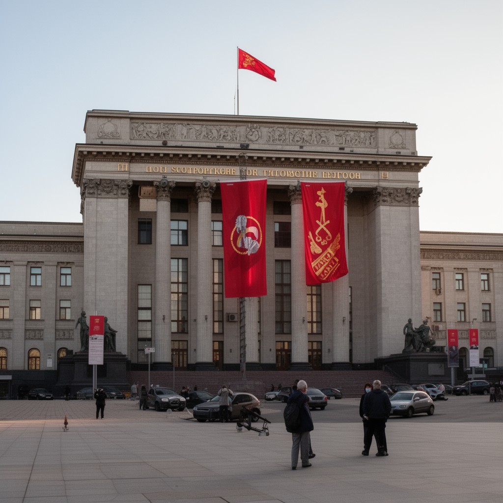 AI-generated illustration of Supreme Court of the Soviet Union