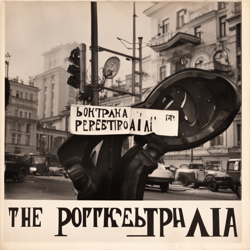 AI-generated illustration of perestroika