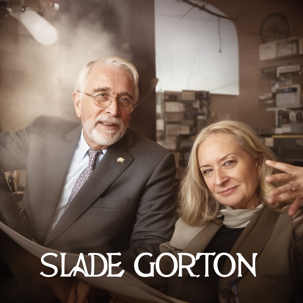 AI-generated illustration of Slade Gorton
