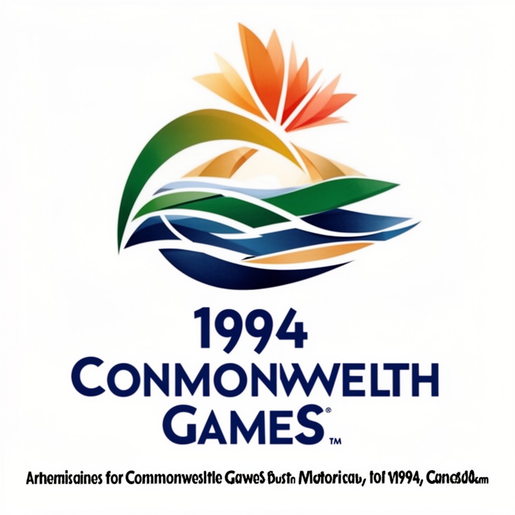 AI-generated illustration of 1994 Commonwealth Games