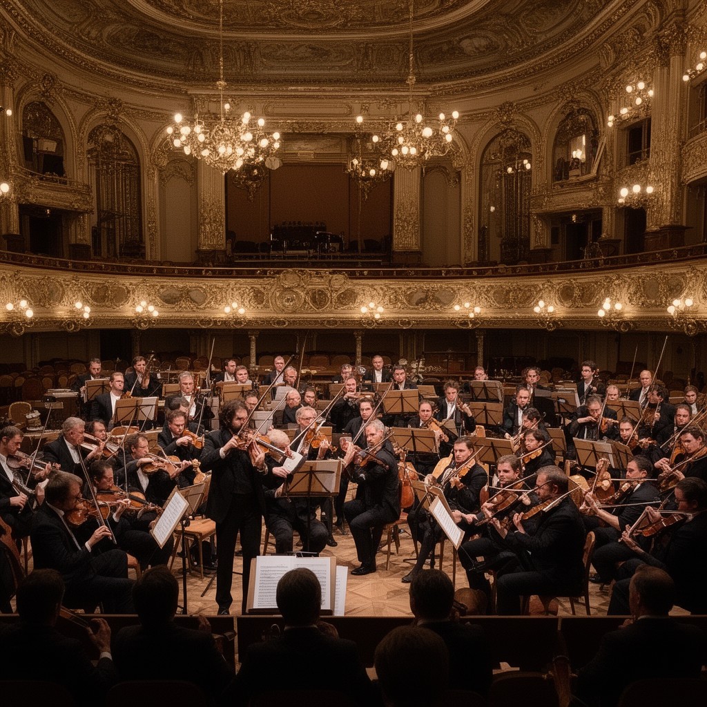 AI-generated illustration of Mariinsky Orchestra