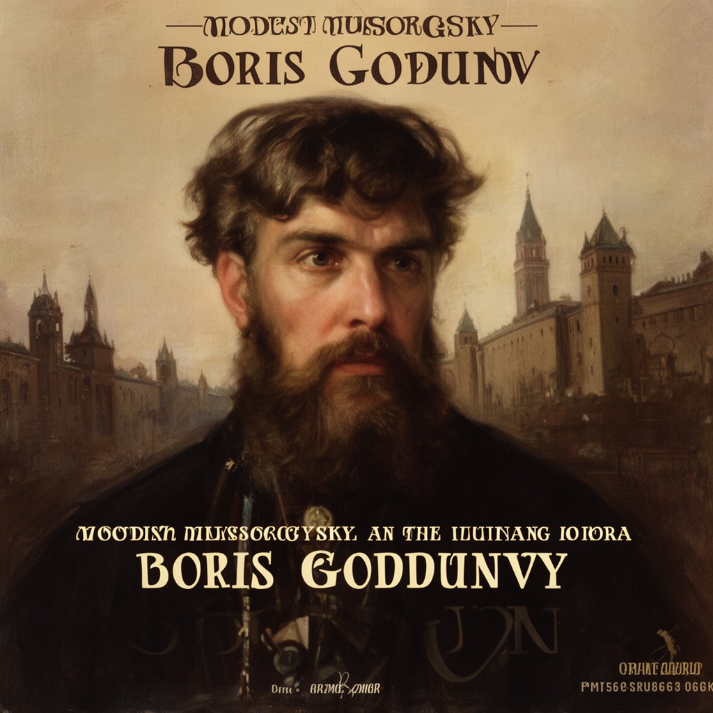 AI-generated illustration of Boris Godunov by Modest Mussorgsky
