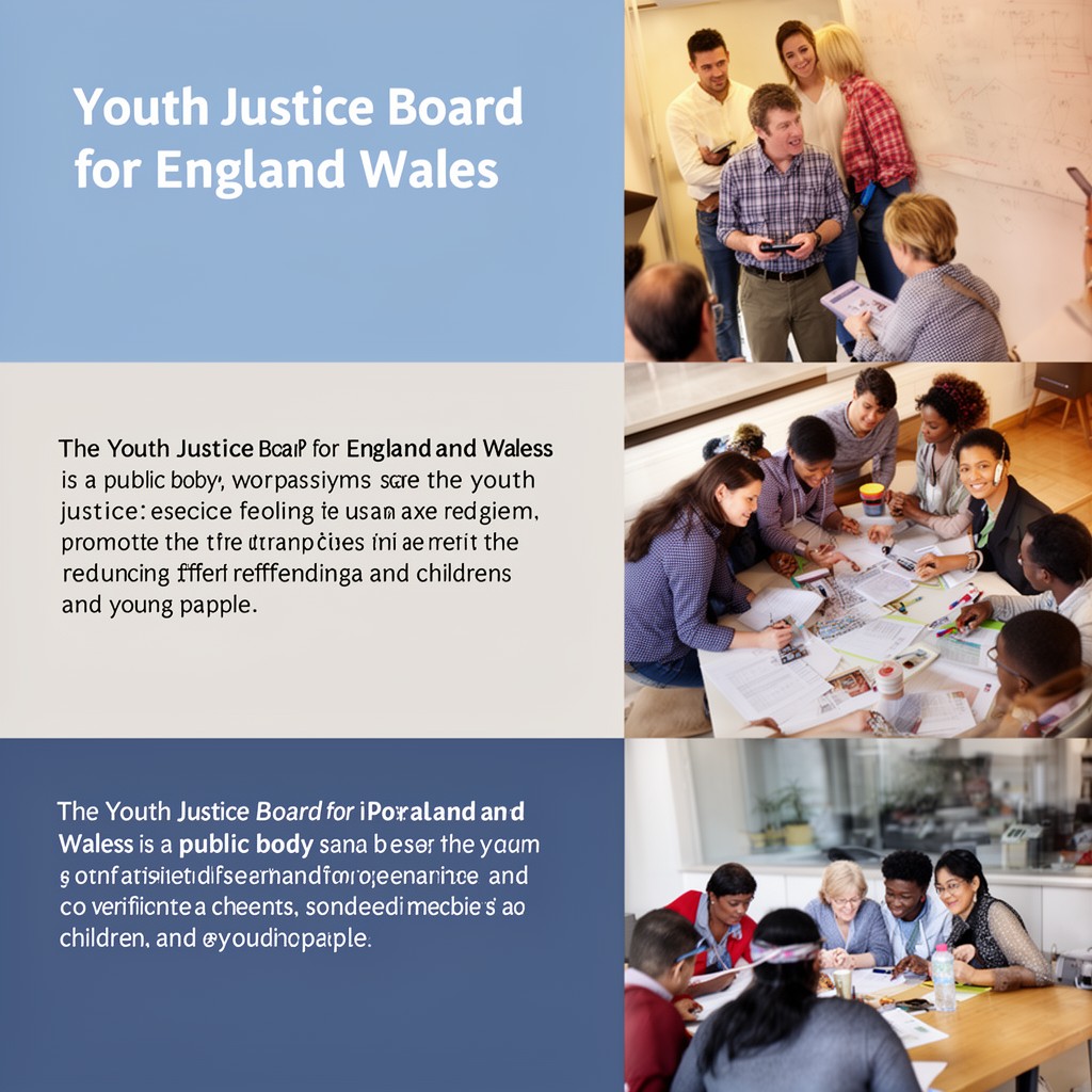 AI-generated illustration of Youth Justice Board for England and Wales