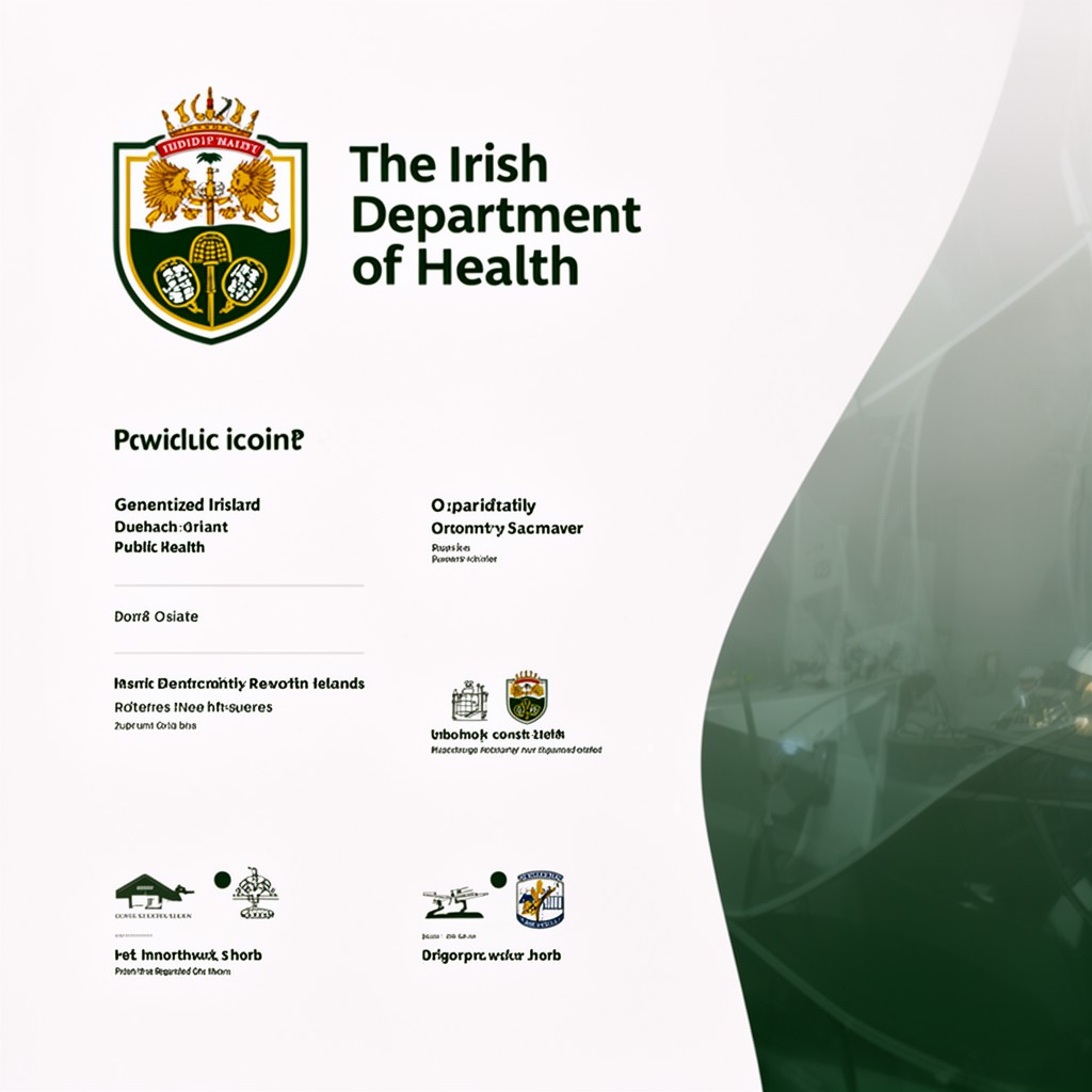 AI-generated illustration of Irish Department of Health
