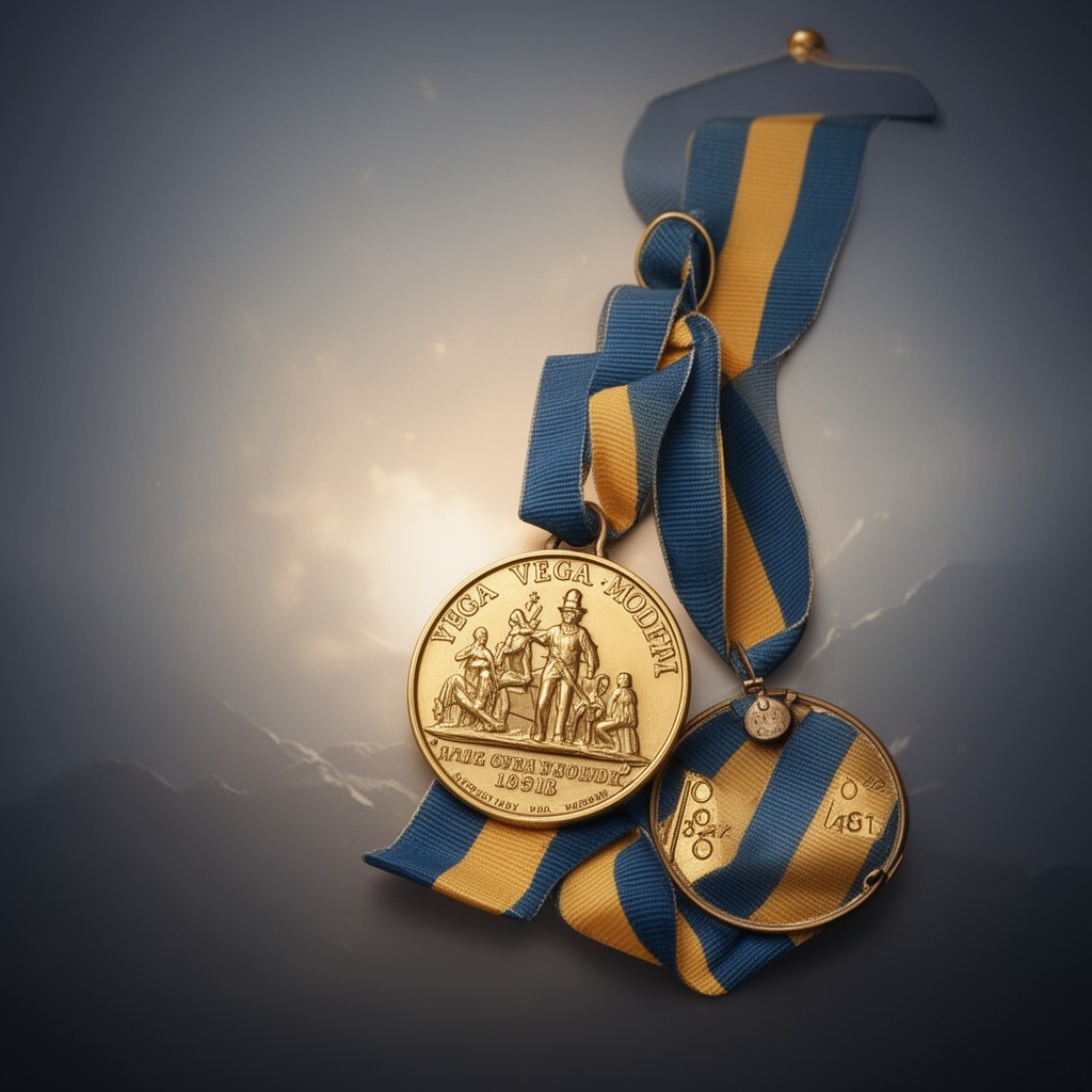 AI-generated illustration of Vega Medal
