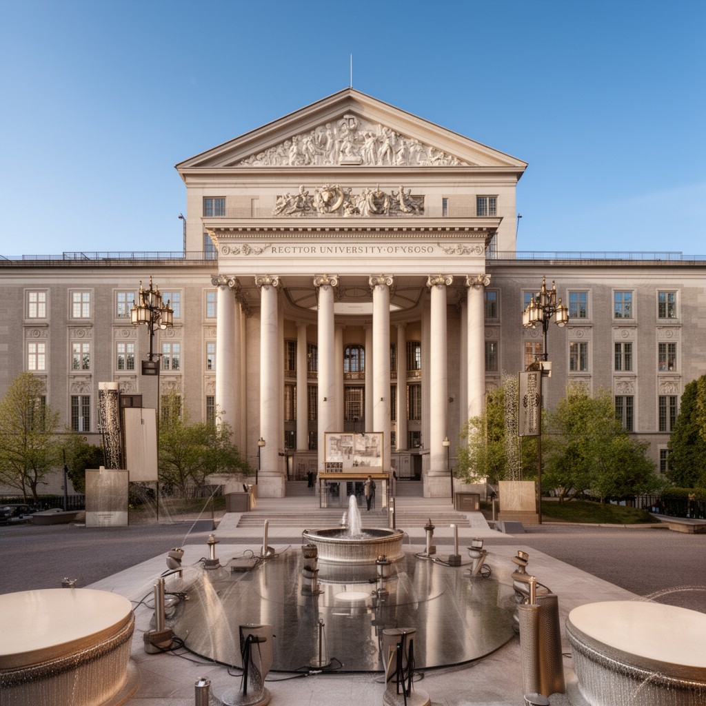 AI-generated illustration of Rector of the University of Oslo