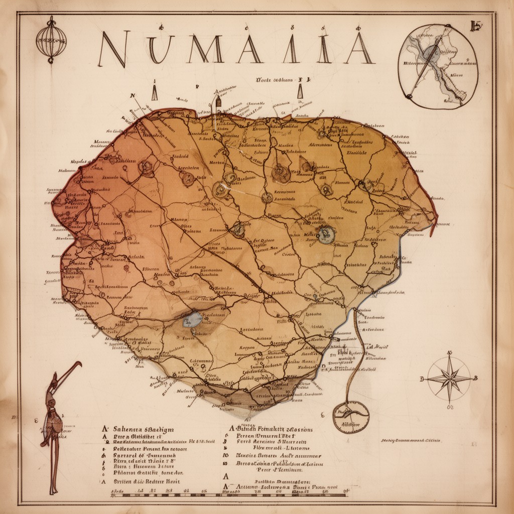 AI-generated illustration of Numidia