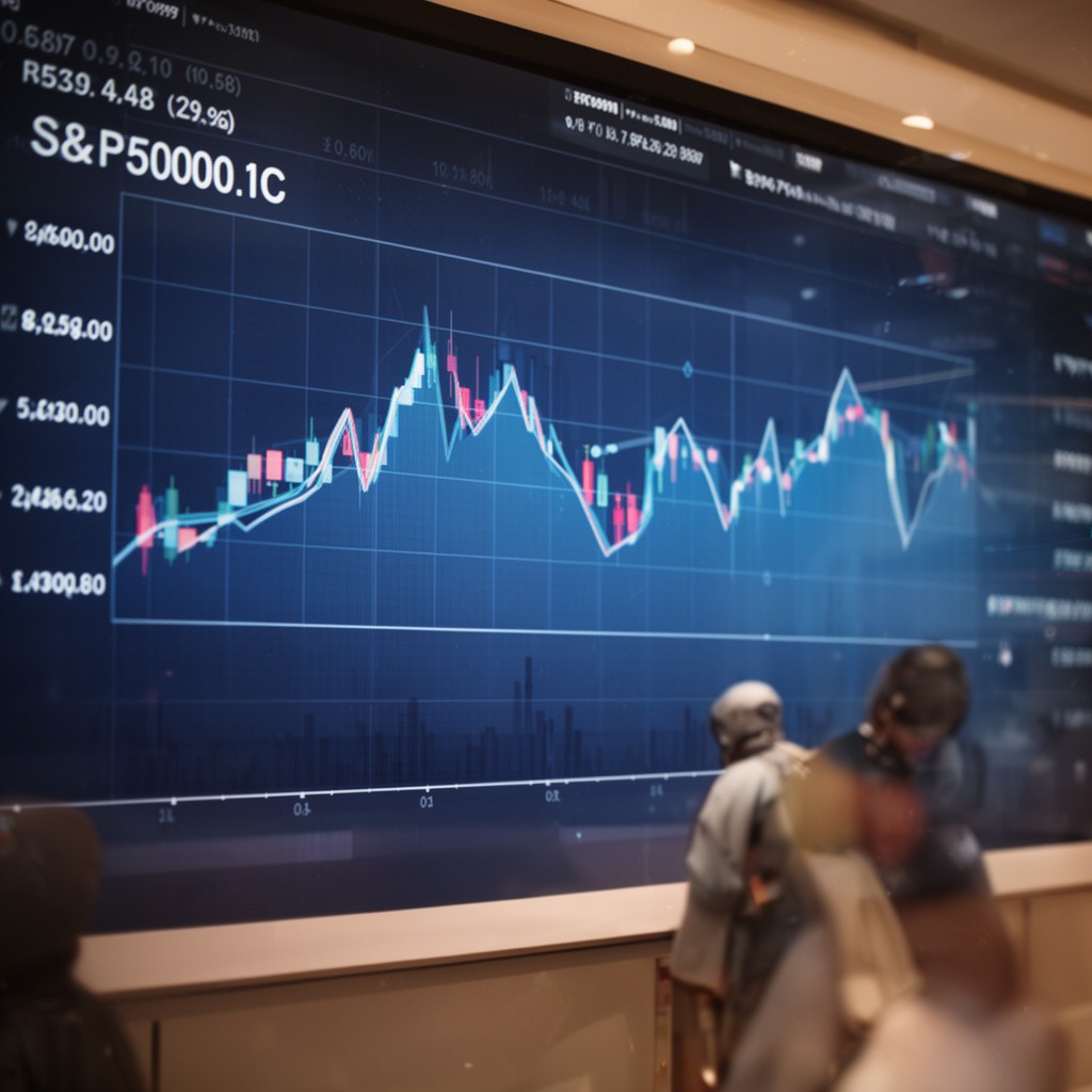 AI-generated illustration of S&P 500 Index