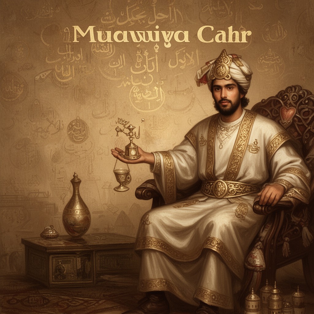 AI-generated illustration of Muawiya I