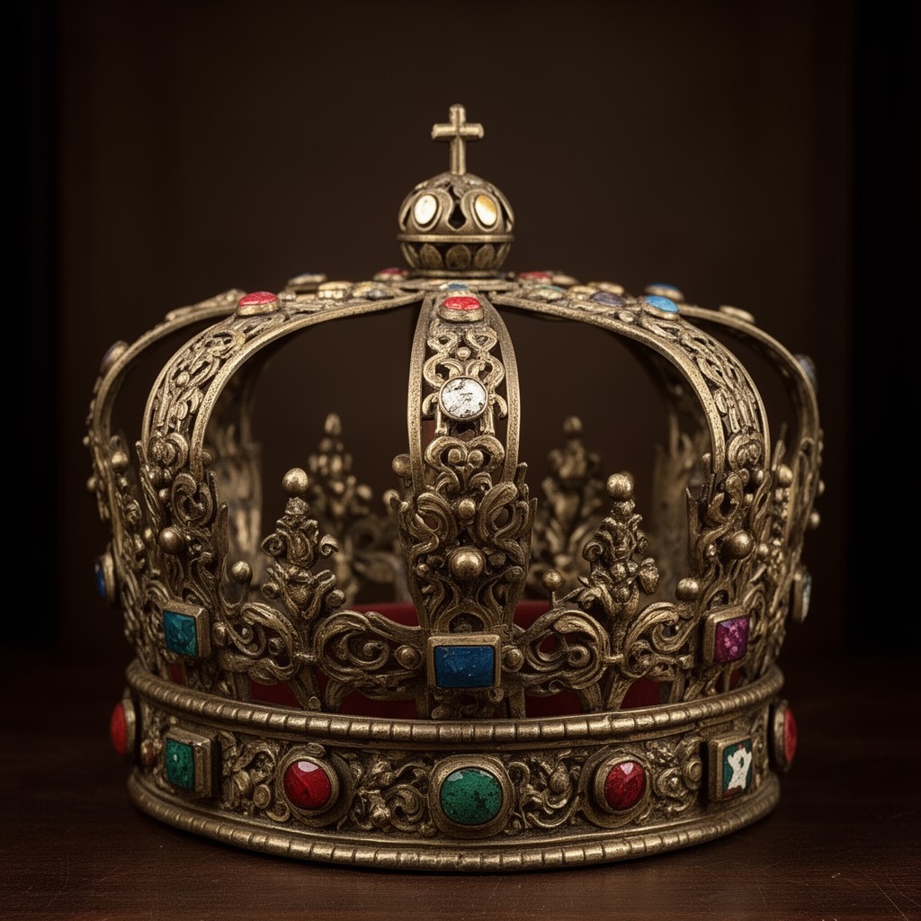 AI-generated illustration of Iron Crown of Lombardy