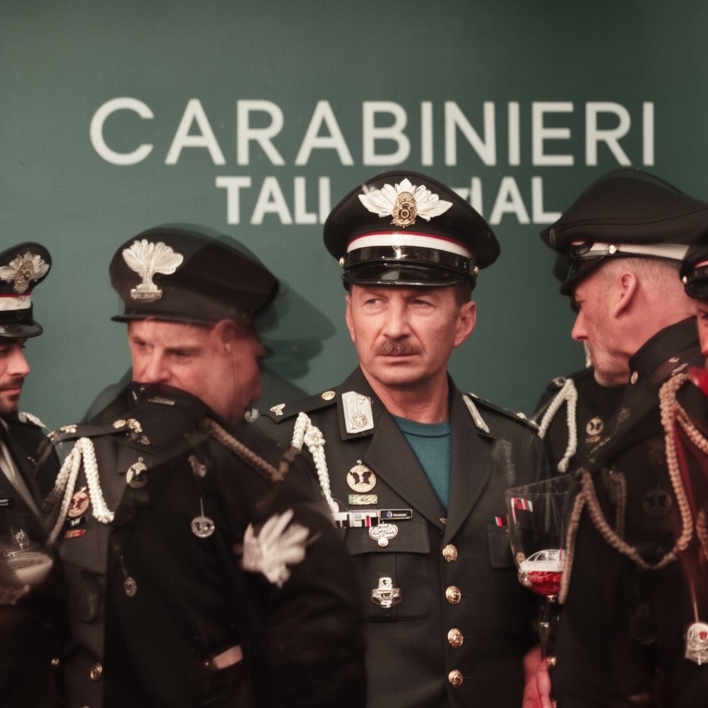 AI-generated illustration of Carabinieri