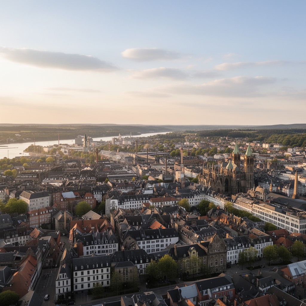 AI-generated illustration of Lower Saxony