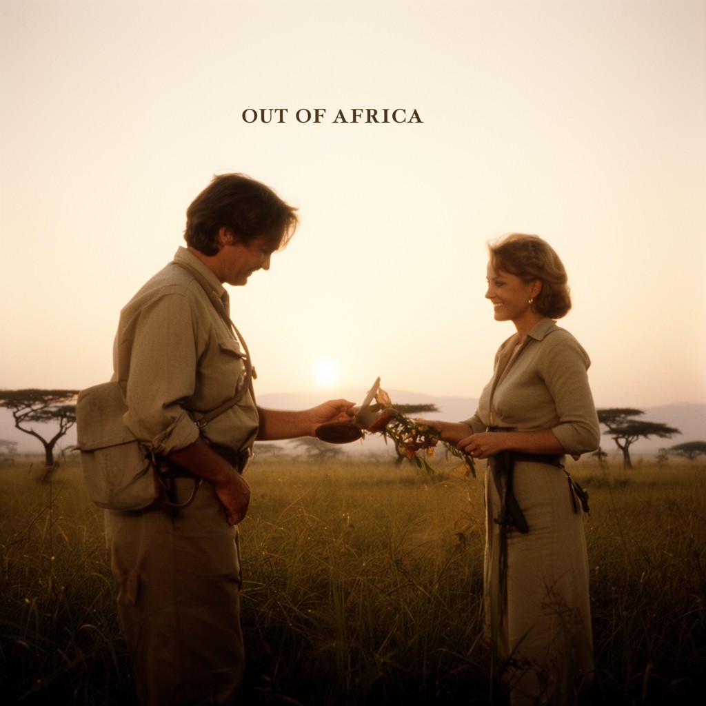 AI-generated illustration of Out of Africa