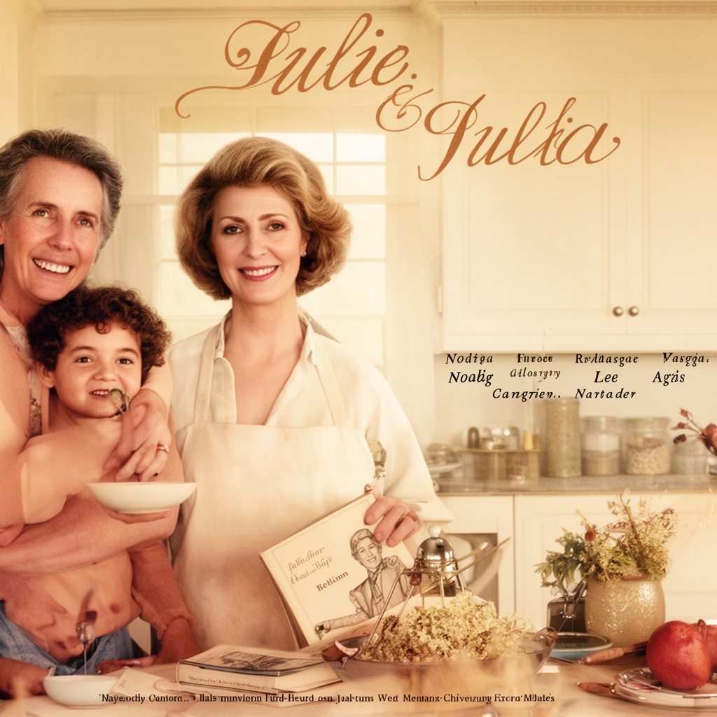 AI-generated illustration of Julie & Julia