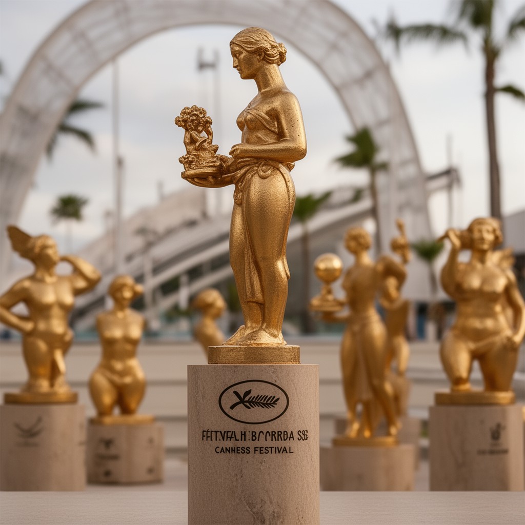AI-generated illustration of Cannes Film Festival Award for Best Actress