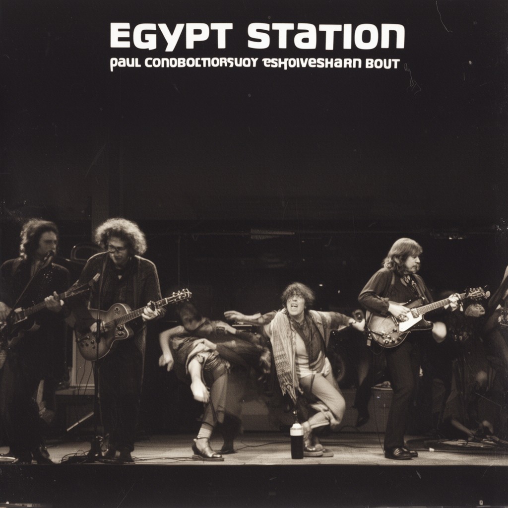AI-generated illustration of Egypt Station