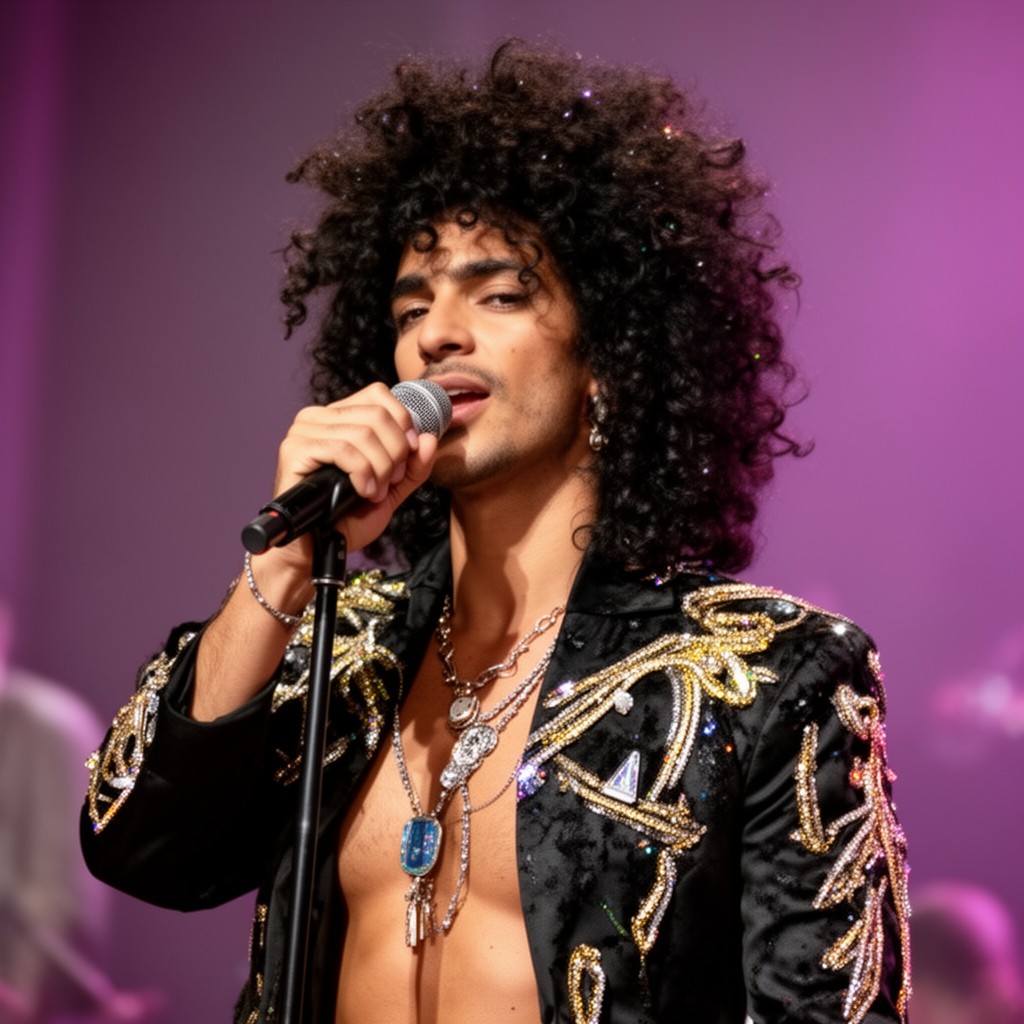 AI-generated illustration of Prince