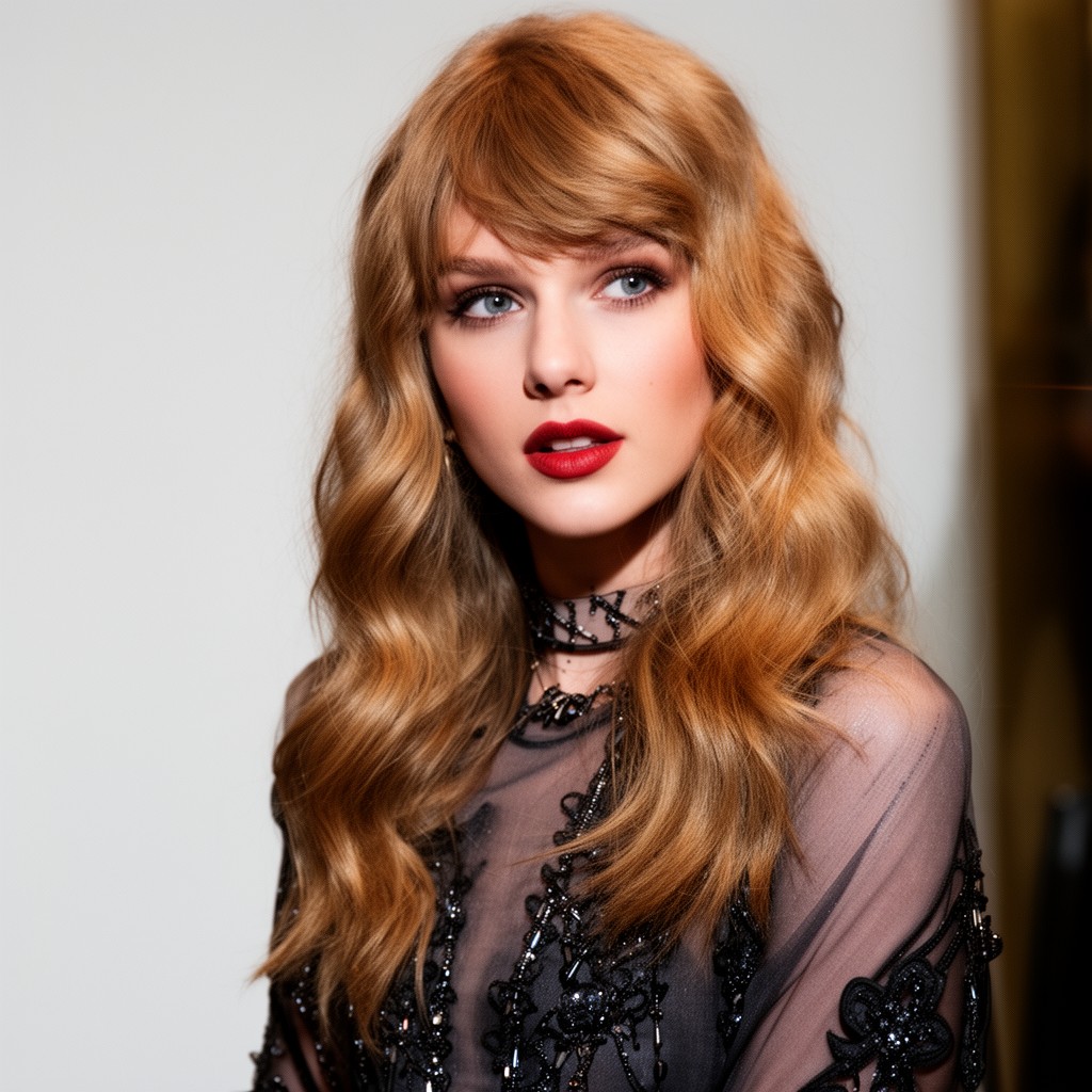 AI-generated illustration of Taylor Swift