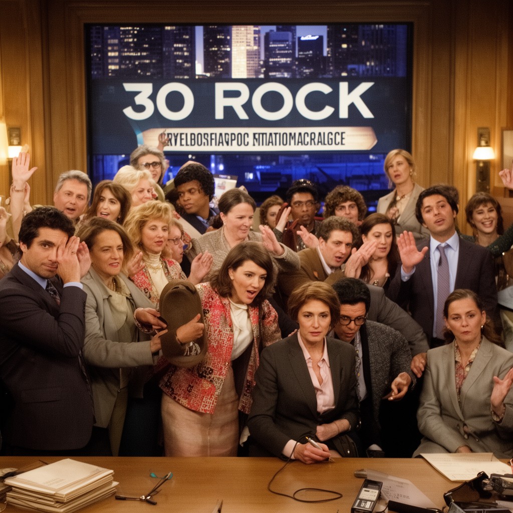 AI-generated illustration of 30 Rock