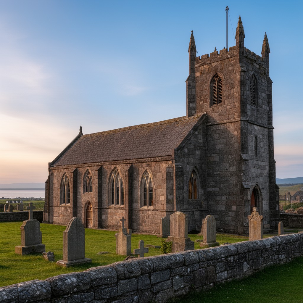 AI-generated illustration of Elie Parish Church