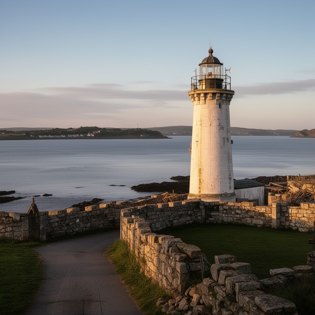 AI-generated illustration of Elie Lighthouse