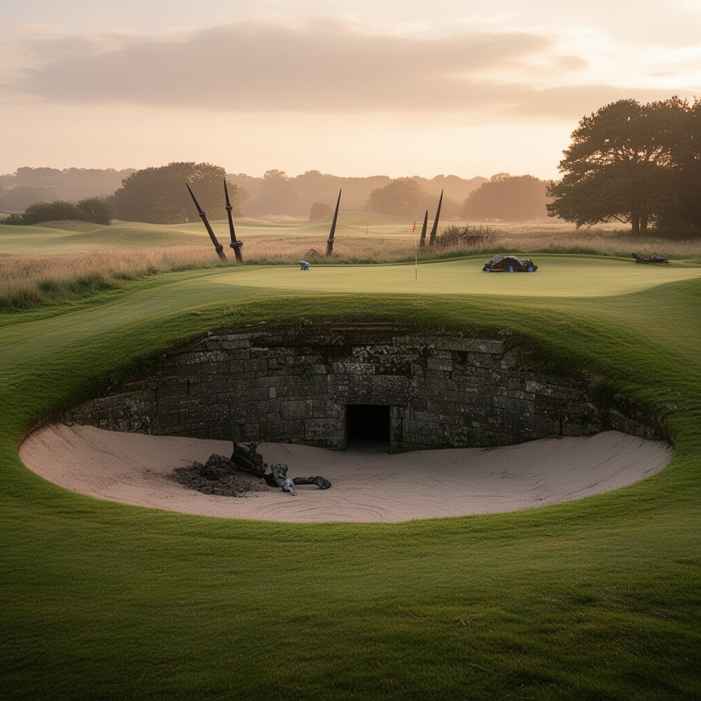 AI-generated illustration of Hell Bunker