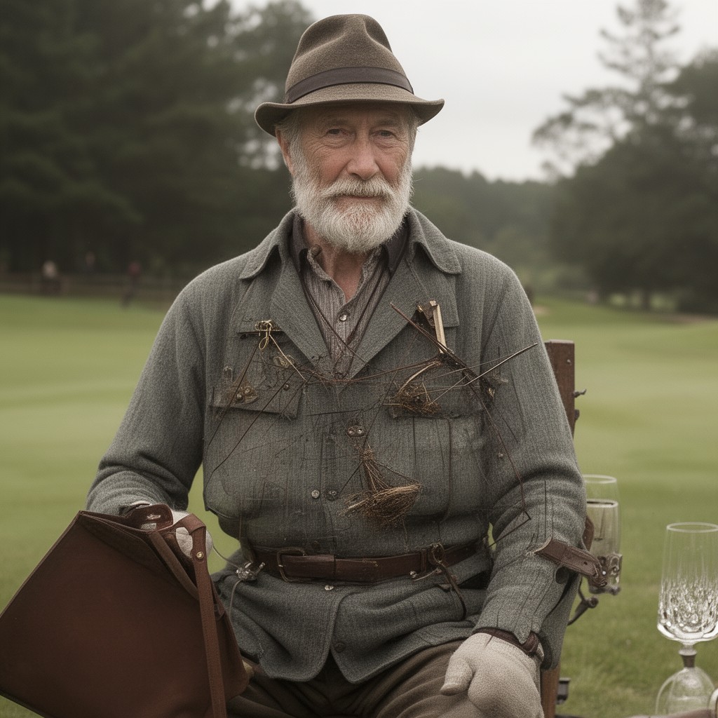 AI-generated illustration of Old Tom Morris