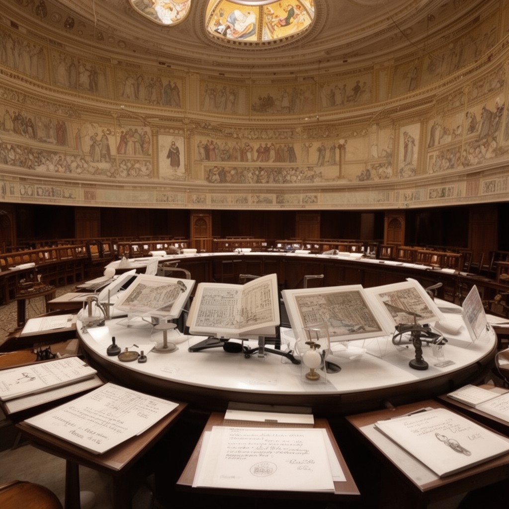 AI-generated illustration of Second Vatican Council