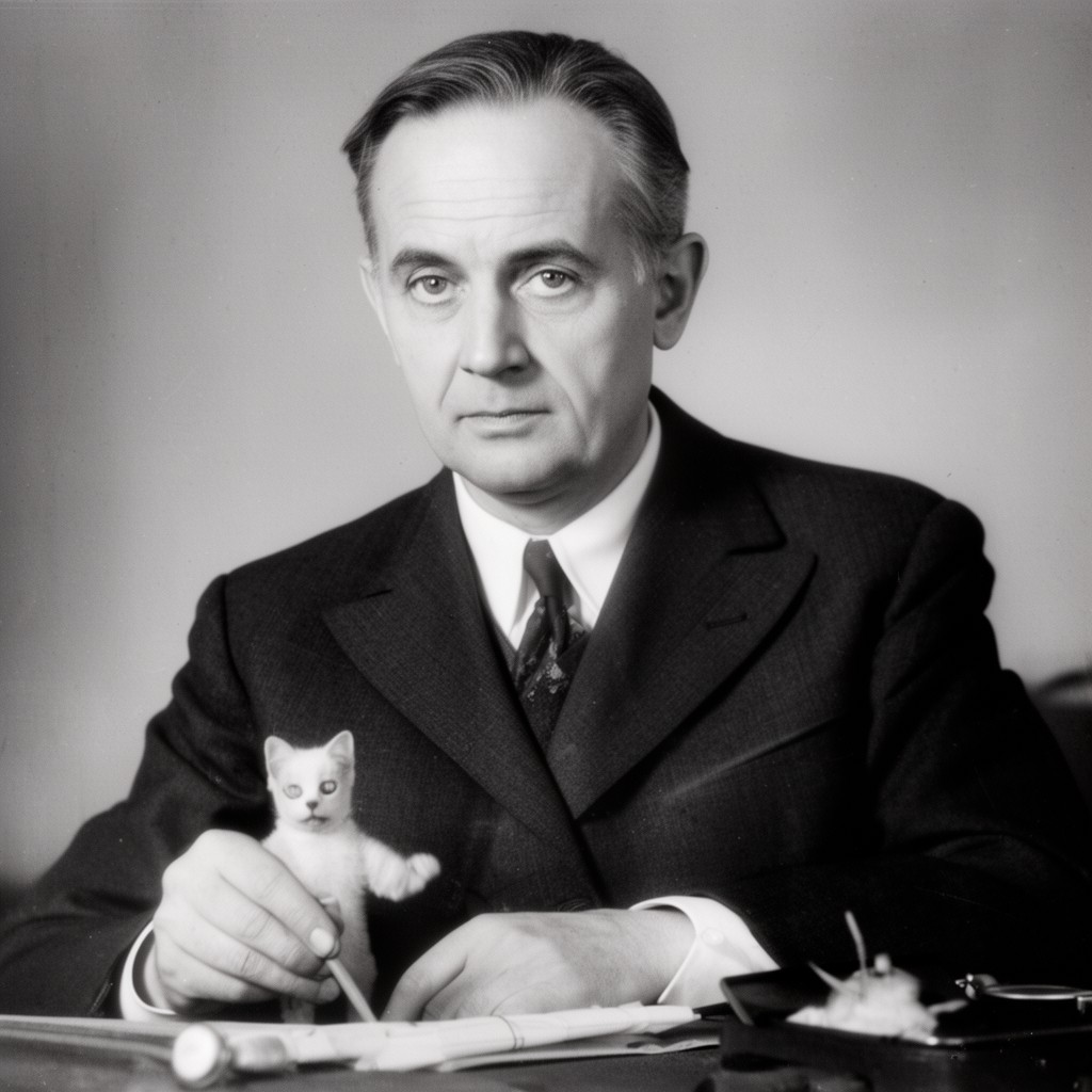 AI-generated illustration of Stanisław Ostrowski