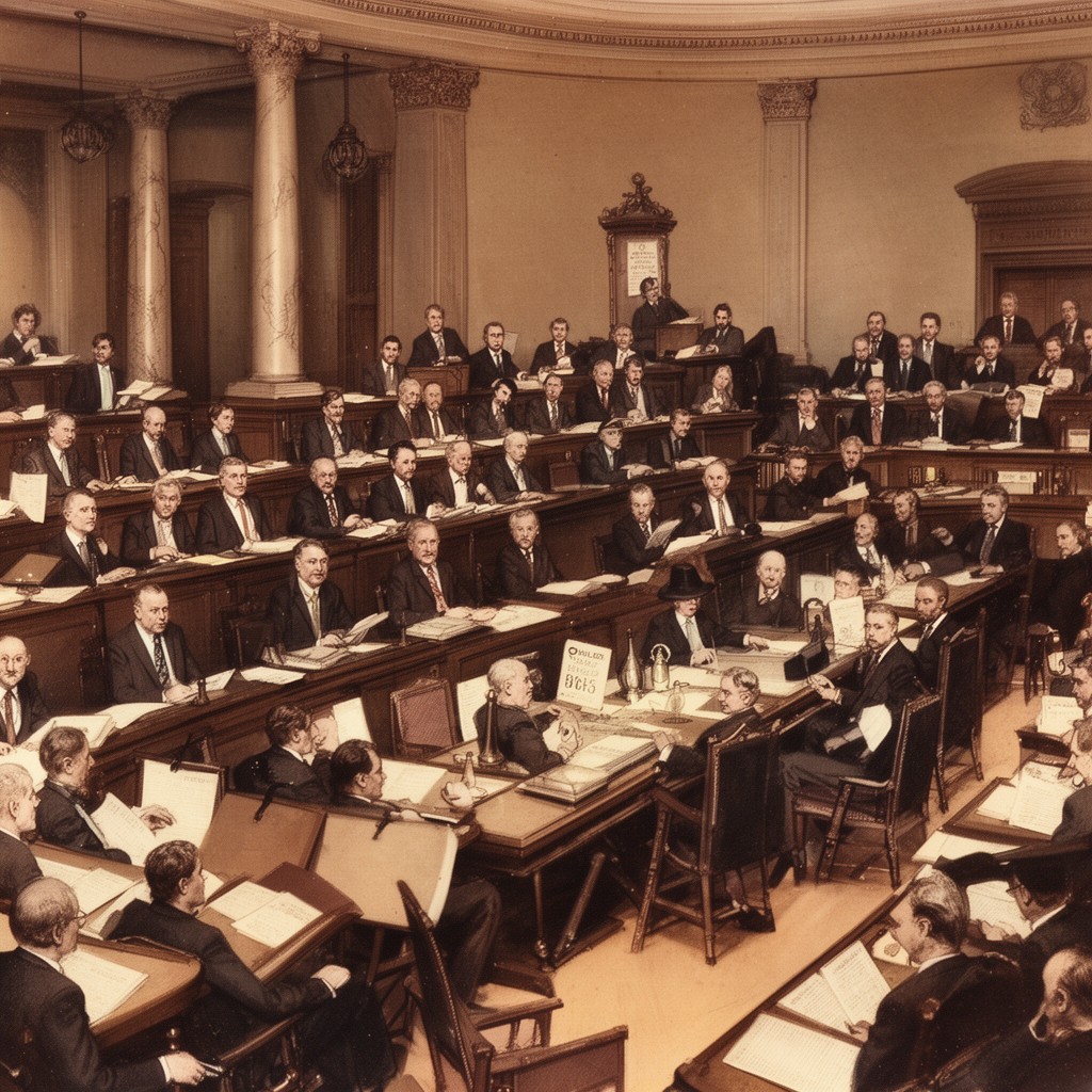 AI-generated illustration of 58th United States Congress