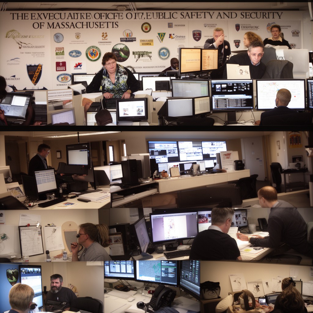 AI-generated illustration of Executive Office of Public Safety and Security of Massachusetts