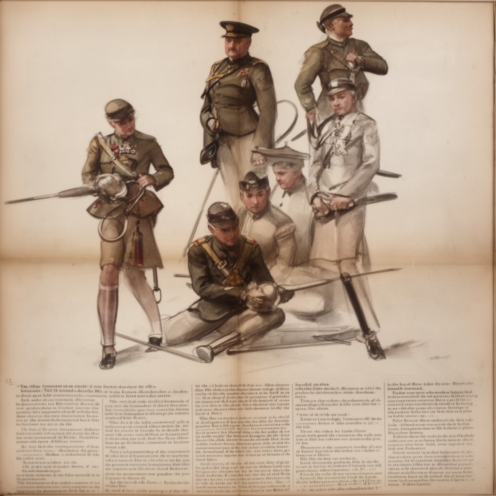 AI-generated illustration of Commander-in-Chief of the Forces (United Kingdom)