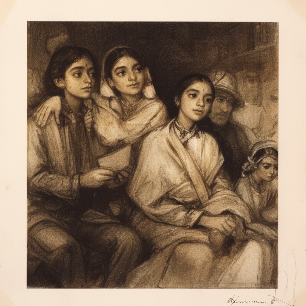 AI-generated illustration of Ghare-Baire