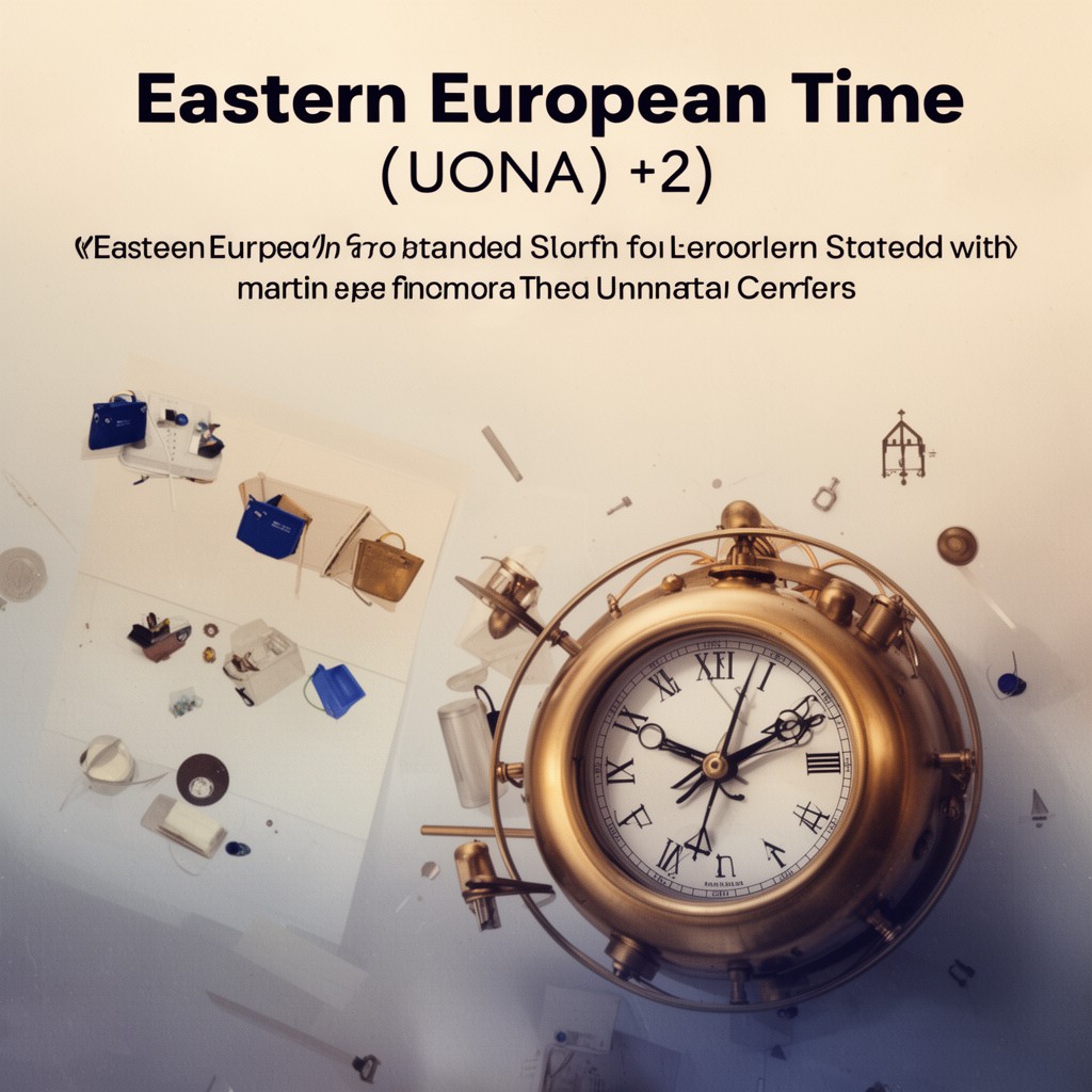AI-generated illustration of Eastern European Time