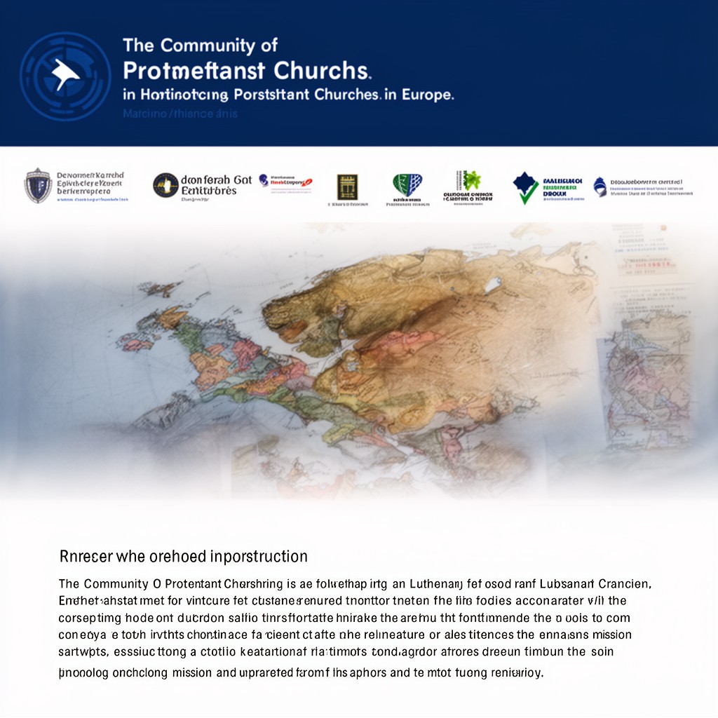 AI-generated illustration of Community of Protestant Churches in Europe