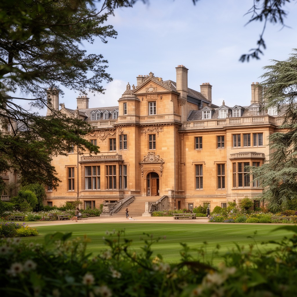 AI-generated illustration of Stowe School
