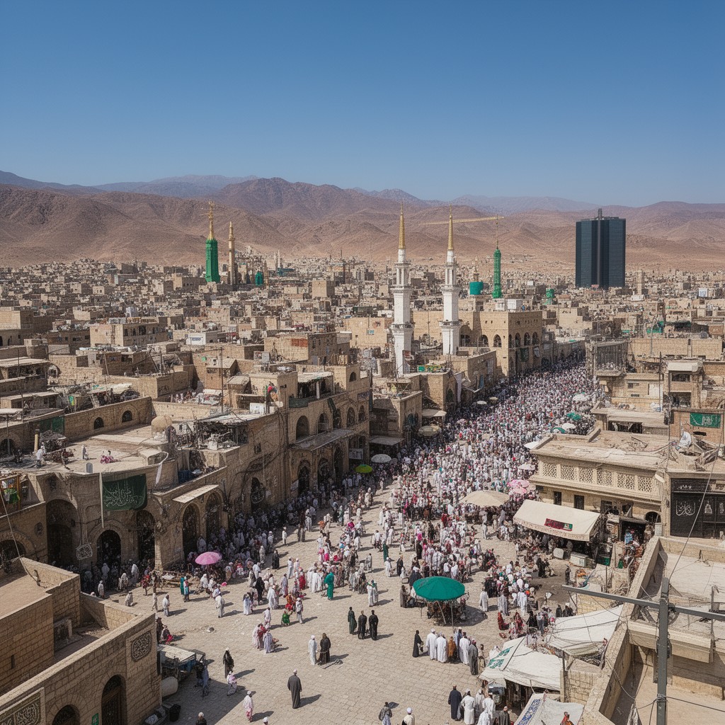 AI-generated illustration of Hejaz