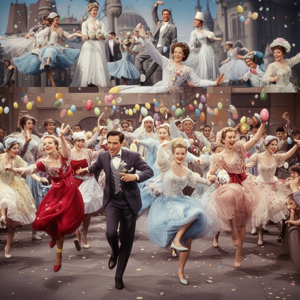 AI-generated illustration of Easter Parade