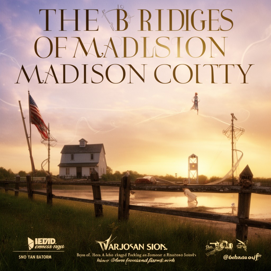 AI-generated illustration of The Bridges of Madison County